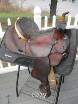 14'' Fqh Bars #840 The American Saddlery Western Barrel Saddle USA