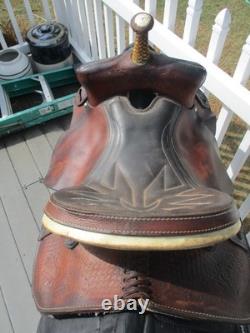 14'' Fqh Bars #840 The American Saddlery Western Barrel Saddle USA