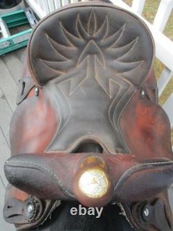 14'' Fqh Bars #840 The American Saddlery Western Barrel Saddle USA