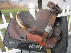 14'' Fqh Bars #840 The American Saddlery Western Barrel Saddle USA