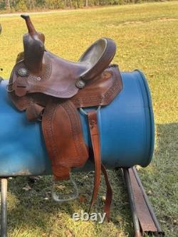 14 Fqhb Custom Shaw Creek Barrel Saddle