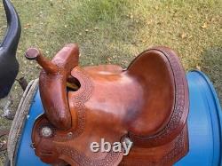 14 Fqhb Custom Shaw Creek Barrel Saddle