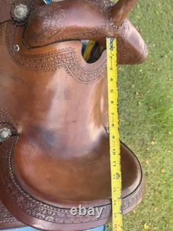 14 Fqhb Custom Shaw Creek Barrel Saddle