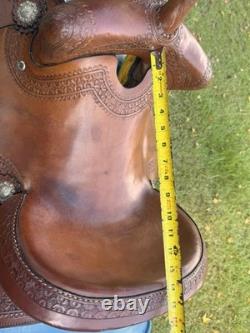 14 Fqhb Custom Shaw Creek Barrel Saddle