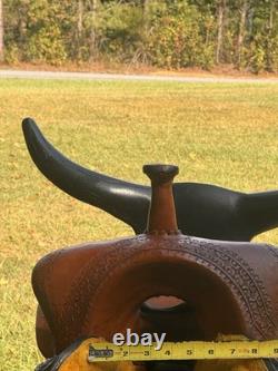 14 Fqhb Custom Shaw Creek Barrel Saddle