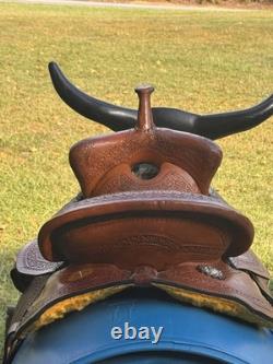 14 Fqhb Custom Shaw Creek Barrel Saddle