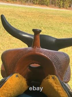 14 Fqhb Custom Shaw Creek Barrel Saddle