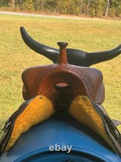 14 Fqhb Custom Shaw Creek Barrel Saddle