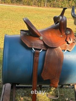 14 Fqhb Custom Shaw Creek Barrel Saddle