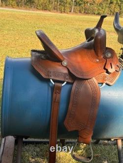 14 Fqhb Custom Shaw Creek Barrel Saddle