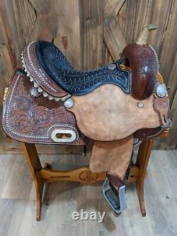 14 Genuine Billy Cook Maker Barrel Racing Western Saddle Model #1930