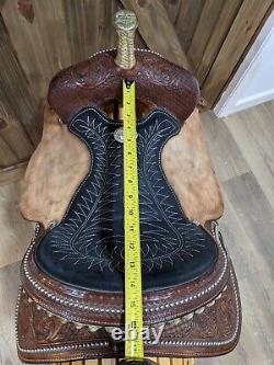 14 Genuine Billy Cook Maker Barrel Racing Western Saddle Model #1930