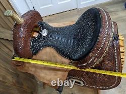 14 Genuine Billy Cook Maker Barrel Racing Western Saddle Model #1930