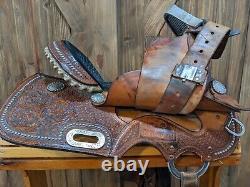 14 Genuine Billy Cook Maker Barrel Racing Western Saddle Model #1930