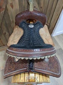 14 Genuine Billy Cook Maker Barrel Racing Western Saddle Model #1930