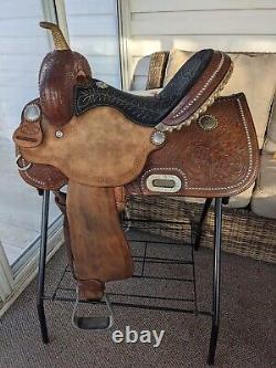 14 Genuine Billy Cook Maker Barrel Racing Western Saddle Model #1930