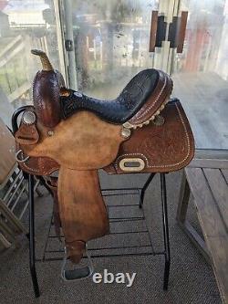 14 Genuine Billy Cook Maker Barrel Racing Western Saddle Model #1930