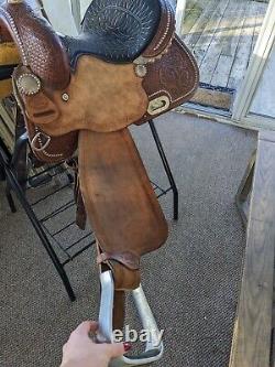 14 Genuine Billy Cook Maker Barrel Racing Western Saddle Model #1930