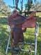 14 Inch Circle Y Barrel Saddle Fqhb, Deep Seat, Square Skirt