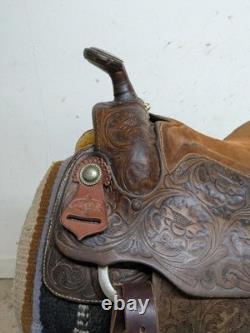 14 Inch Used Billy Cook Western Roping Saddle 1058-11190