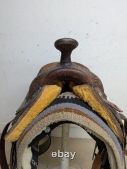 14 Inch Used Billy Cook Western Roping Saddle 1058-11190