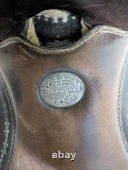 14 Inch Used Martin Clinton Anderson Model Western Trail Saddle 1080-11373