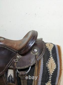 14 Inch Used Martin Clinton Anderson Model Western Trail Saddle 1080-11373