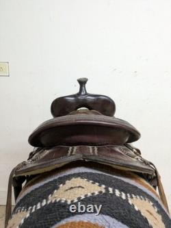 14 Inch Used Martin Clinton Anderson Model Western Trail Saddle 1080-11373