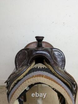 14 Inch Used Martin Clinton Anderson Model Western Trail Saddle 1080-11373