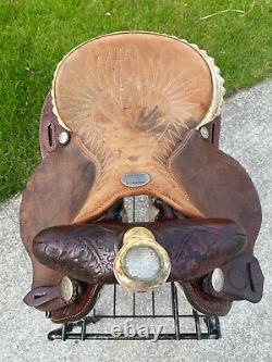 14 Longhorn Maverick Western Barrel Horse Saddle #320