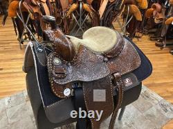 14 Longhorn Western Barrel Racing Saddle
