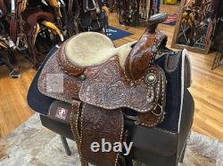 14 Longhorn Western Barrel Racing Saddle