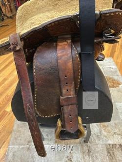 14 Longhorn Western Barrel Racing Saddle