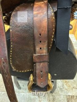 14 Longhorn Western Barrel Racing Saddle