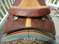 14'' Martha Josey #1010 Longhorn Western Barrel Saddle Sqhbars