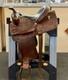 14 Martha Josey Longhorn Leather Barrell Horse Saddle