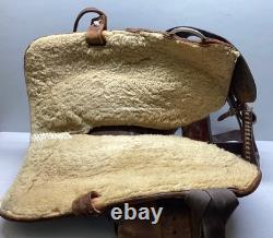 14 Martha Josey Longhorn Leather Barrell Horse Saddle