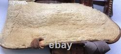 14 Martha Josey Longhorn Leather Barrell Horse Saddle