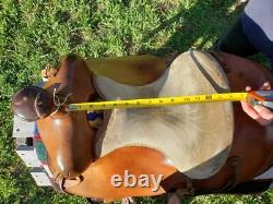 14 N Porter Western Saddle, Antique Gem Back To Brand New