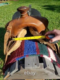 14 N Porter Western Saddle, Antique Gem Back To Brand New