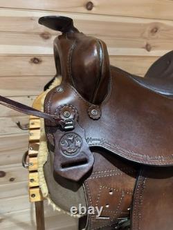 14 Ortho-Flex Cattle Baron Western Saddle Model CB-140