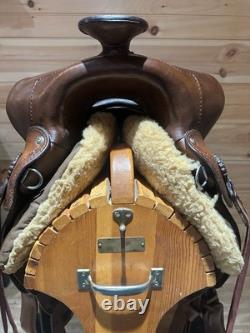 14 Ortho-Flex Cattle Baron Western Saddle Model CB-140