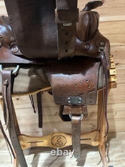 14 Ortho-Flex Cattle Baron Western Saddle Model CB-140