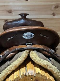 14 Ortho-Flex Cattle Baron Western Saddle Model CB-140