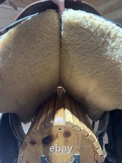 14 Ortho-Flex Cattle Baron Western Saddle Model CB-140