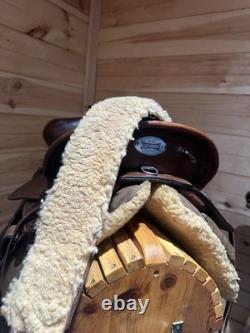 14 Ortho-Flex Cattle Baron Western Saddle Model CB-140