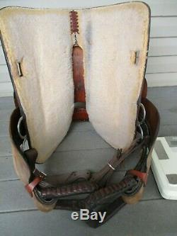 14'' Reinsman western barrel saddle SQHB