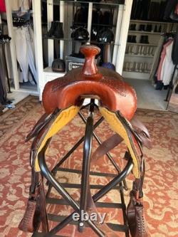 14 Rider's Choice/Alabama Saddlery Western Saddle Made for Arabian Wide Withers