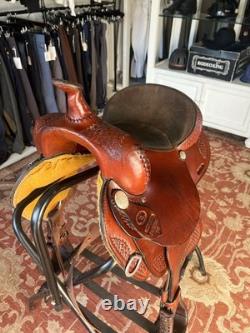 14 Rider's Choice/Alabama Saddlery Western Saddle Made for Arabian Wide Withers