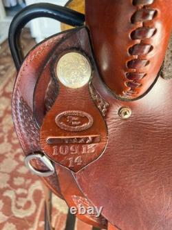 14 Rider's Choice/Alabama Saddlery Western Saddle Made for Arabian Wide Withers